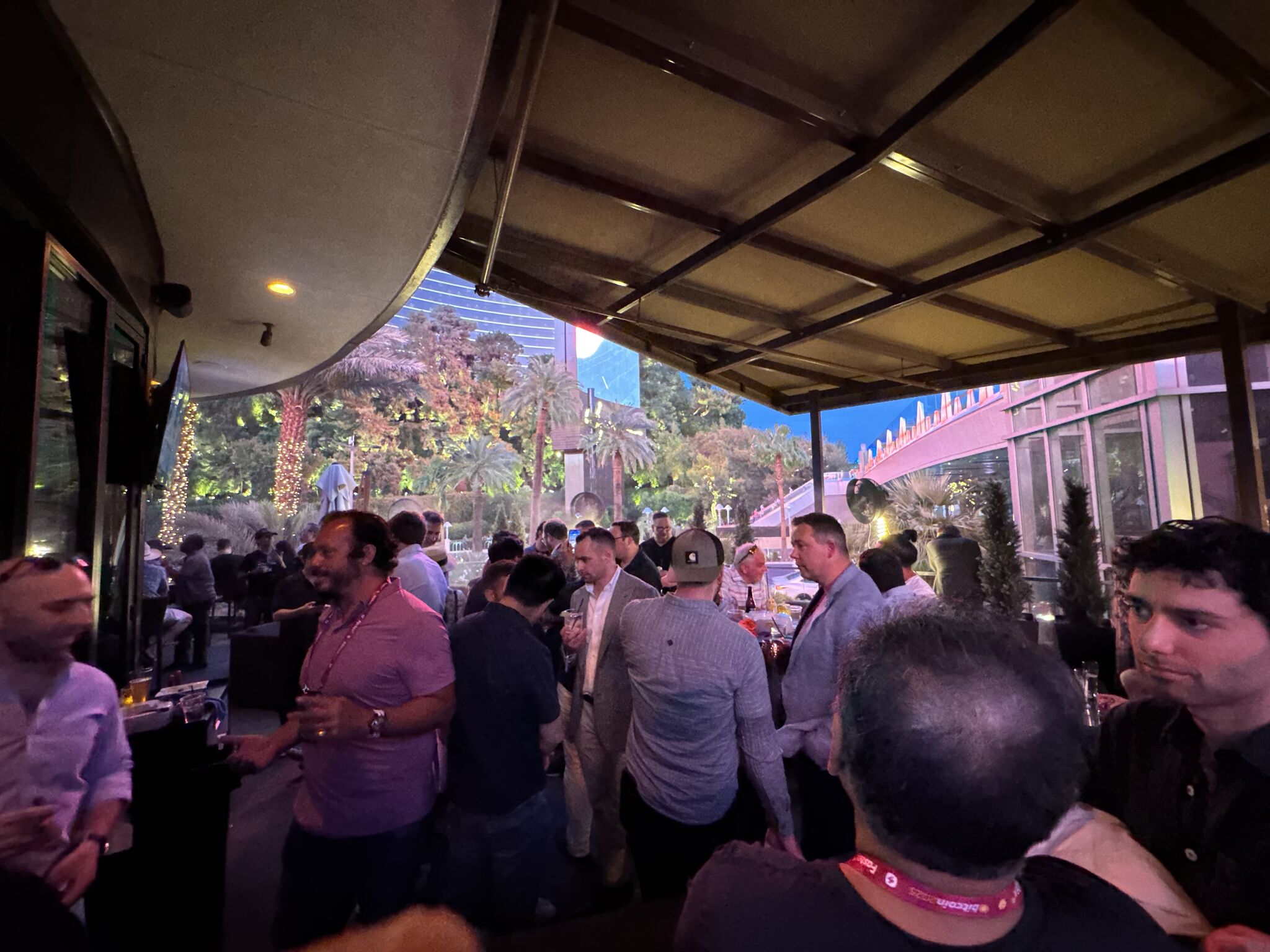 Bitcoin Conference Las Vegas StoneX networking — Uwe Cerron Traders Guild