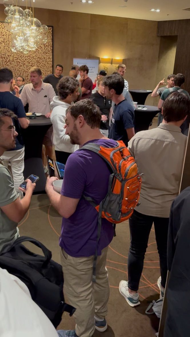 Traders Guild EthCC institutional dinner Paris — Uwe Cerron Ethereum event